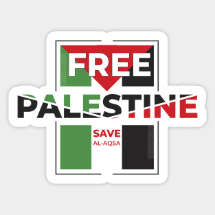 Free Palestine Sticker